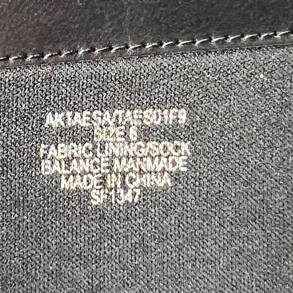 Anne Klein Taesa Square Toe Knee High Boots Block Heel Black Womens 6M NWB - Picture 8 of 11